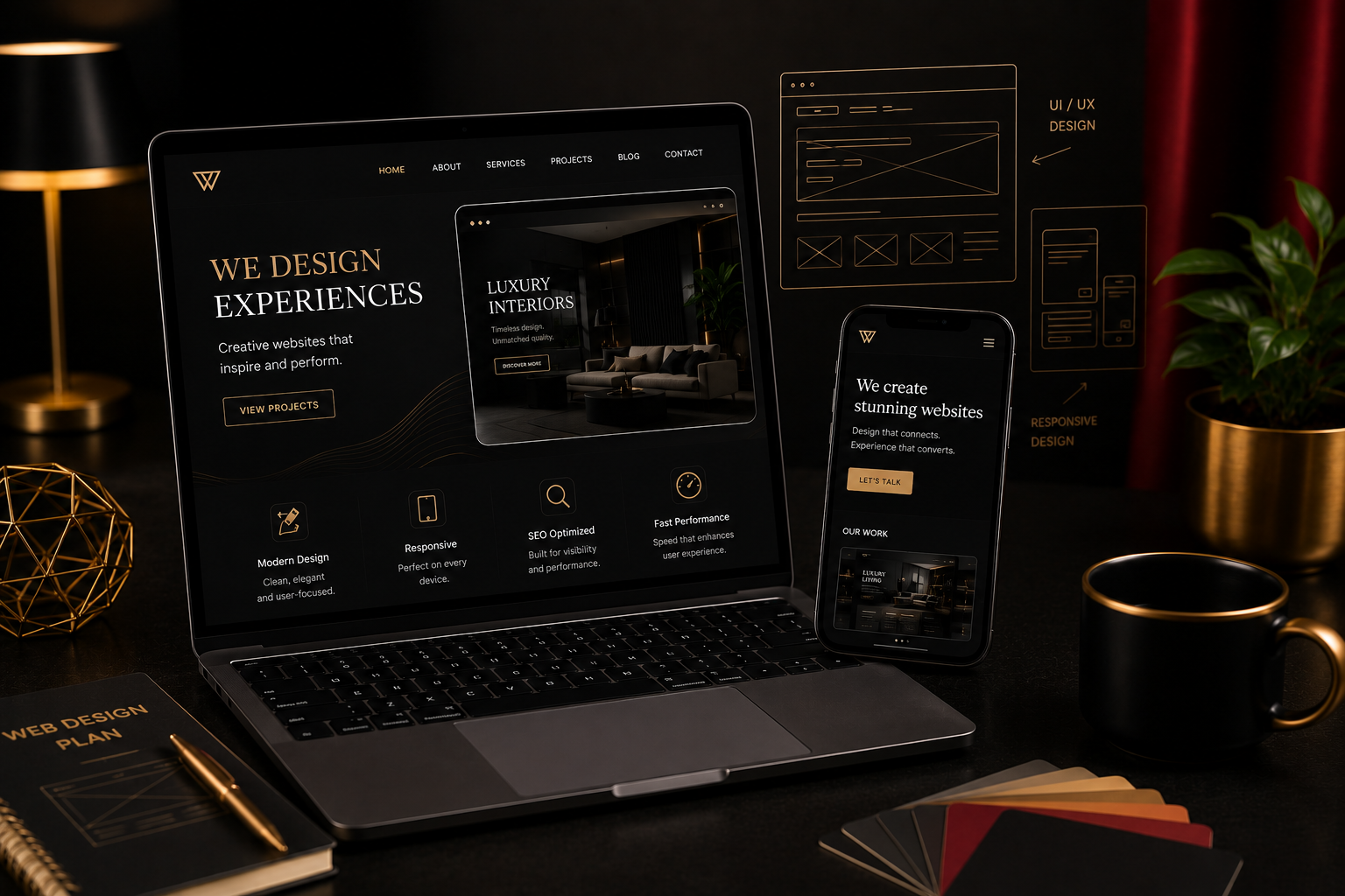 Home Website Design Development